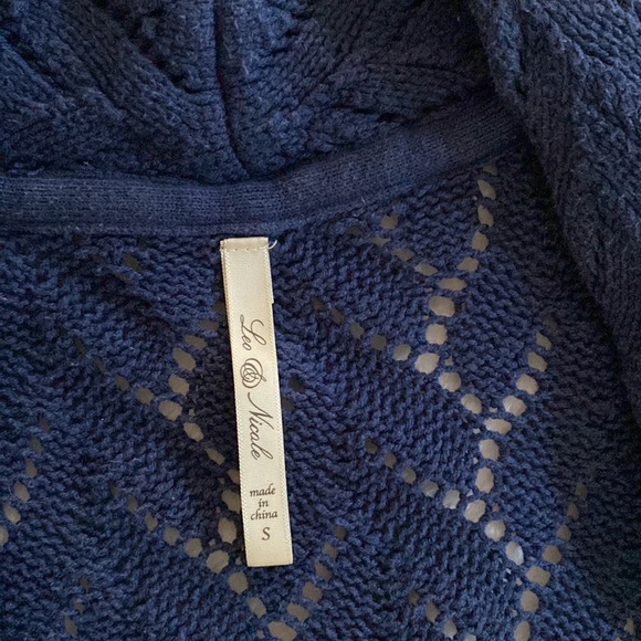 Long open knit cardigan - Picture 2 of 3